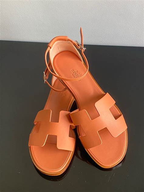 hermes summer sandals|authentic hermes sandals.